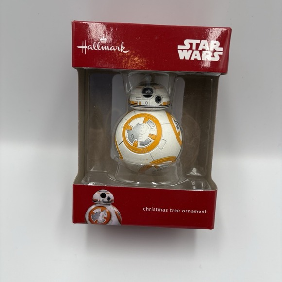 Hallmark Other - Hallmark 3" Star Wars BB-8 Robot Detailed Tree Ornament New